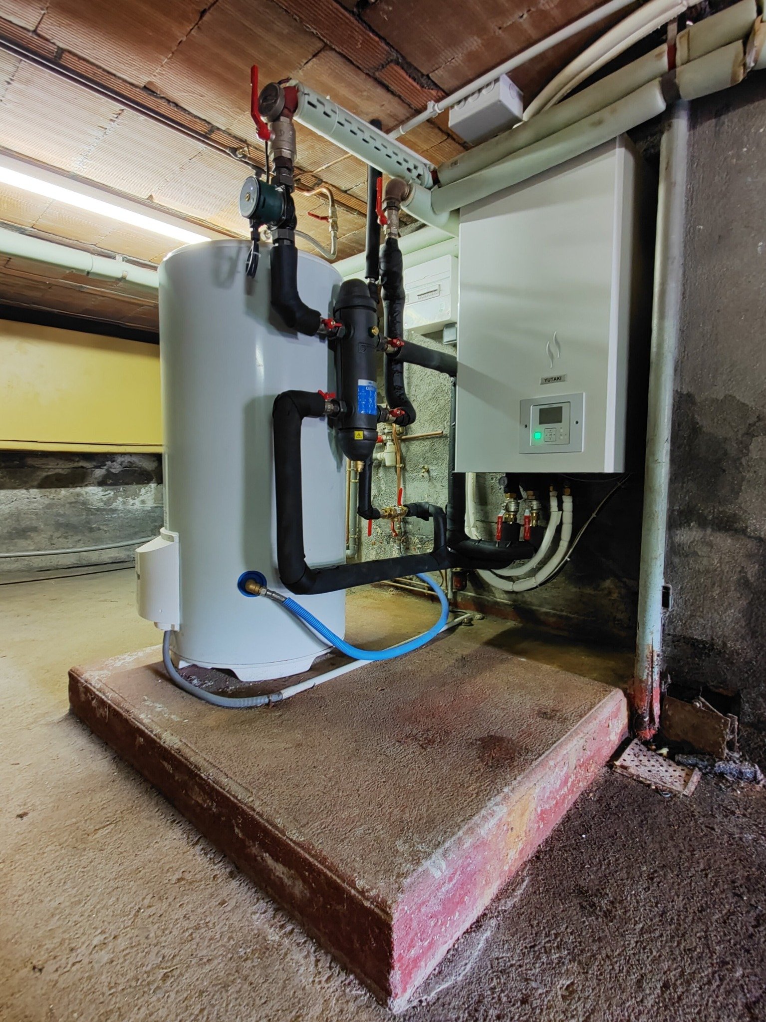 Installation complète en chaufferie